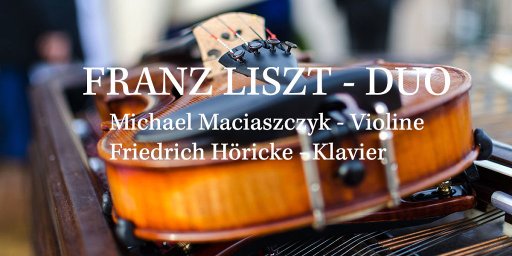 Gewinnspiel: 3 x 2 Karten für das FRANZ LISZT-DUO in Berlin!