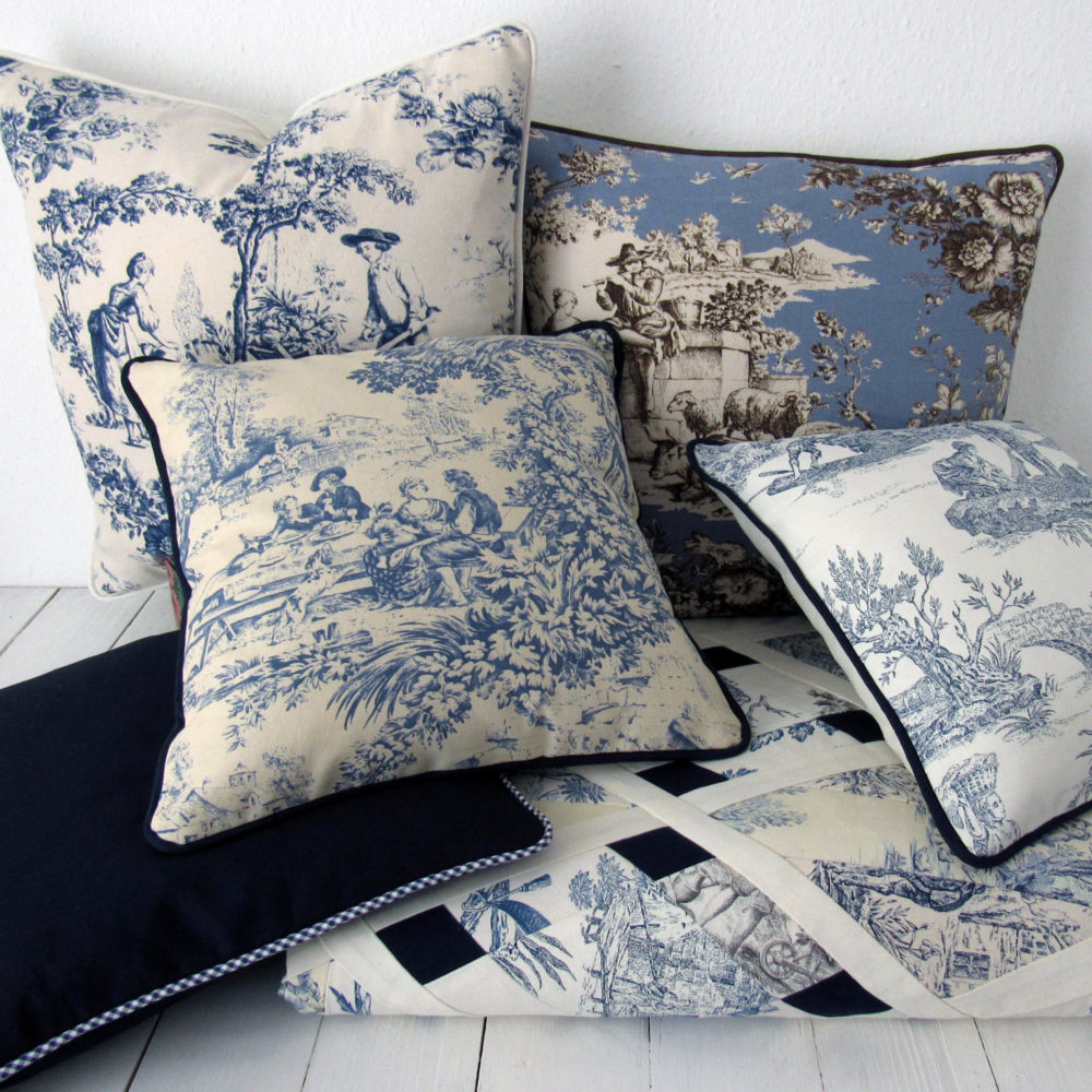 Toile de Jouy-Stoffe & mehr: Für Freunde des französischen Landhausstils