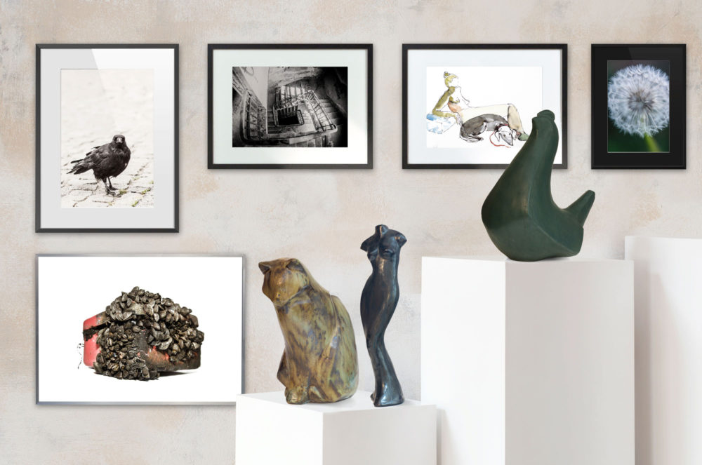 Mit Kunstwerken Atmosphäre schaffen – Künstlerin Andrea Klick lädt zum Stöbern ein