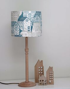 Lampe mit Muster