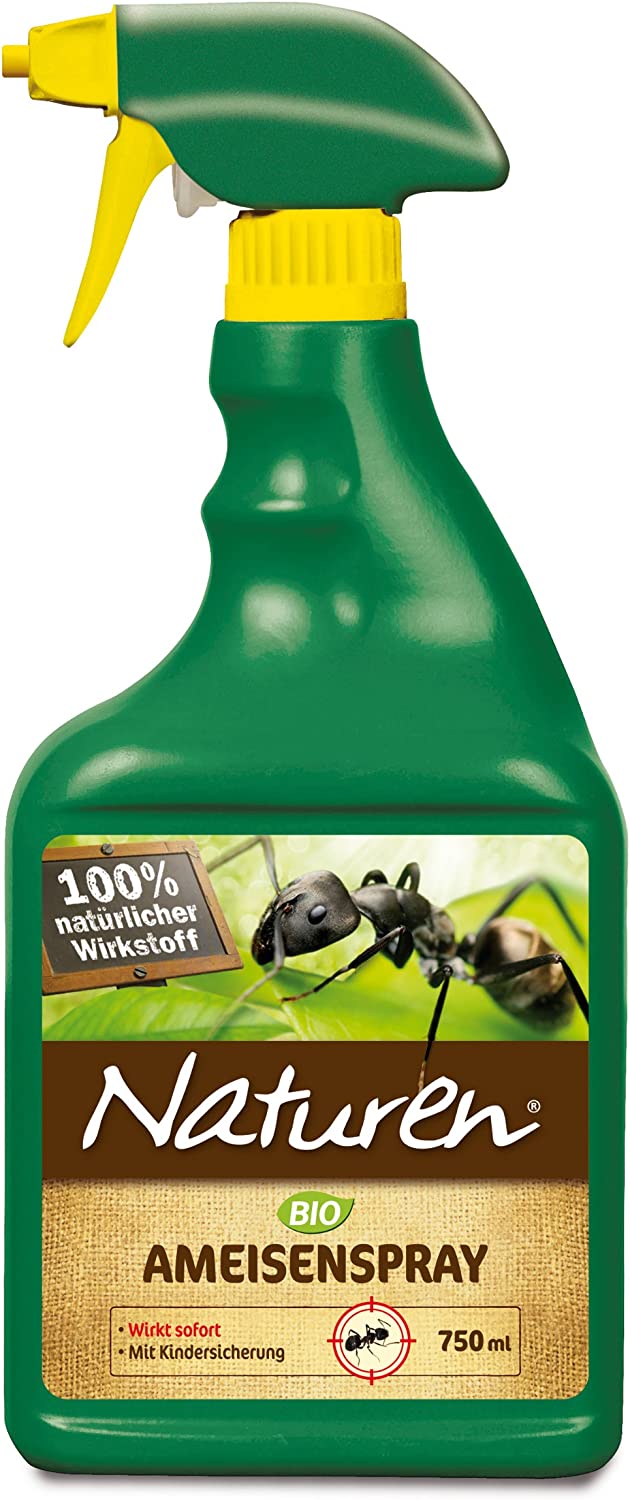 Bio Ameisenspray: Biologisch abbaubar - mit 100% natürlichem Wirkstoff