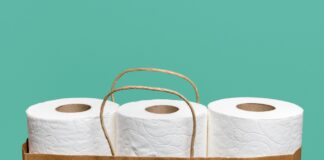 Mit Bambus der Haut und der Umwelt Gutes tun Toilettenpapier