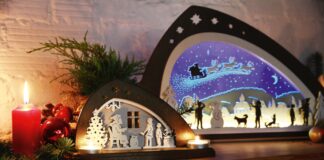 Schwibbogen mal anders: Bloggerinnen gestalten erzgebirgische Volkskunst Schwibbögen