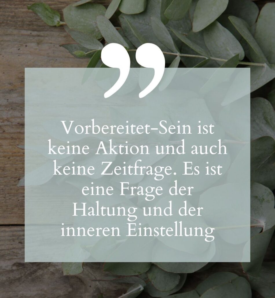 Vorsorge nach dem Tod